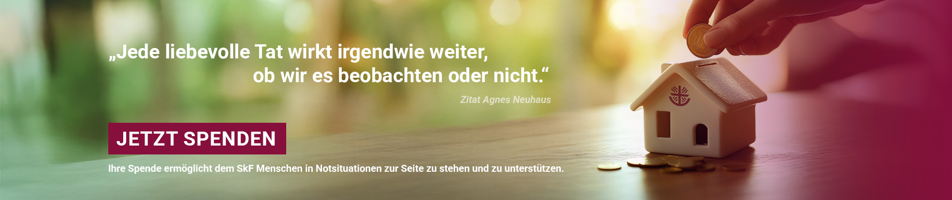 Spenden Banner